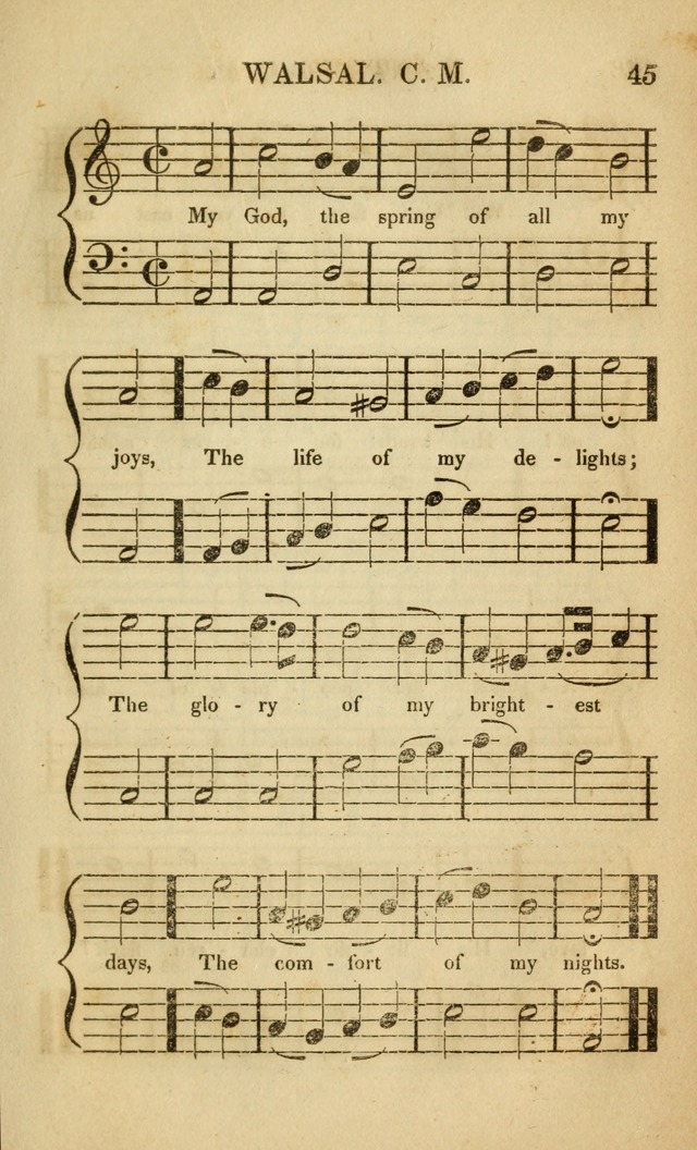 Supplement to the Christian lyre: containing more than one hundred psalm tunes, such as are most used in churches of all denominations page 54