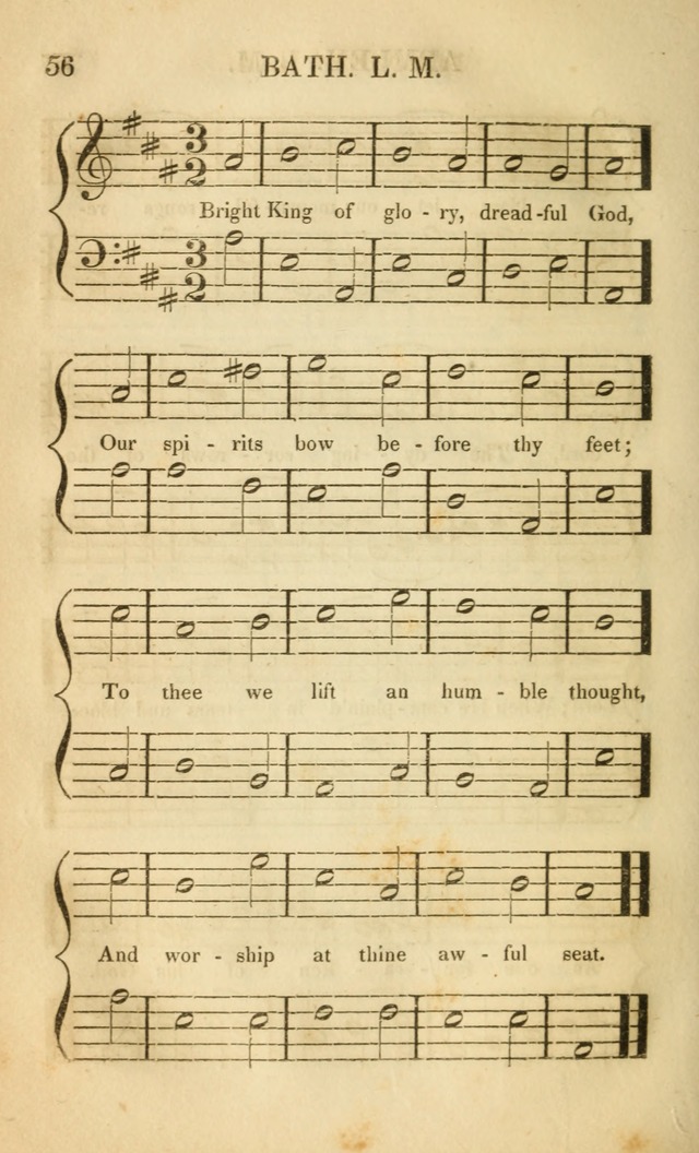 Supplement to the Christian lyre: containing more than one hundred psalm tunes, such as are most used in churches of all denominations page 65