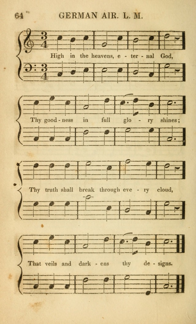 Supplement to the Christian lyre: containing more than one hundred psalm tunes, such as are most used in churches of all denominations page 73