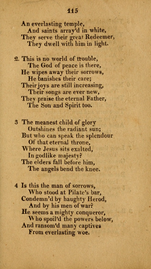Social and Campmeeting Songs For the Pious (4th ed.) page 115