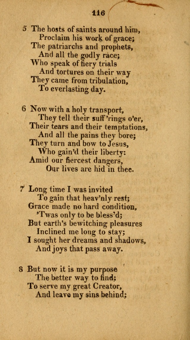 Social and Campmeeting Songs For the Pious (4th ed.) page 116