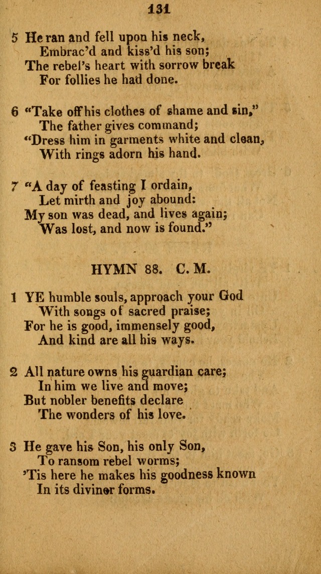 Social and Campmeeting Songs For the Pious (4th ed.) page 131