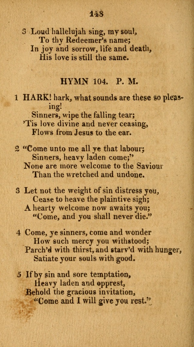 Social and Campmeeting Songs For the Pious (4th ed.) page 148