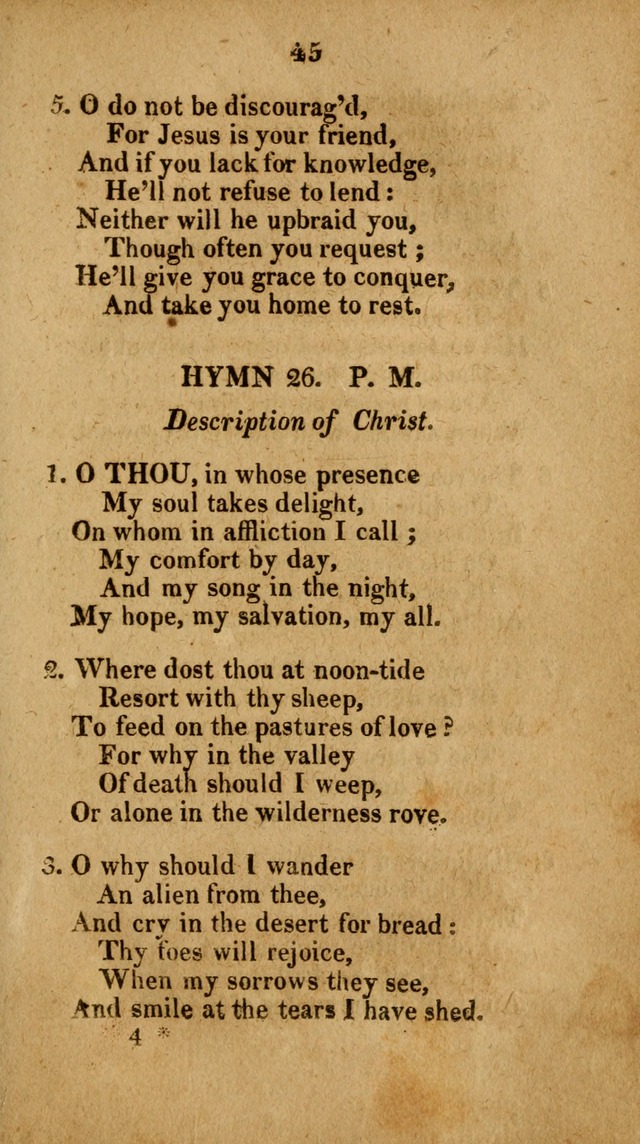 Social and Campmeeting Songs For the Pious (4th ed.) page 45