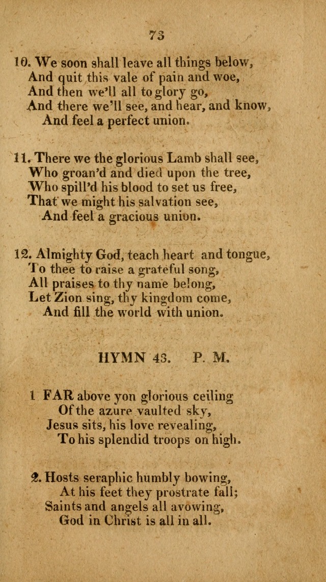 Social and Campmeeting Songs For the Pious (4th ed.) page 73