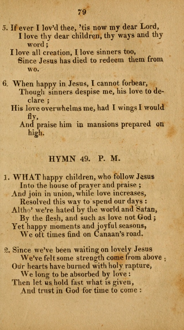 Social and Campmeeting Songs For the Pious (4th ed.) page 79
