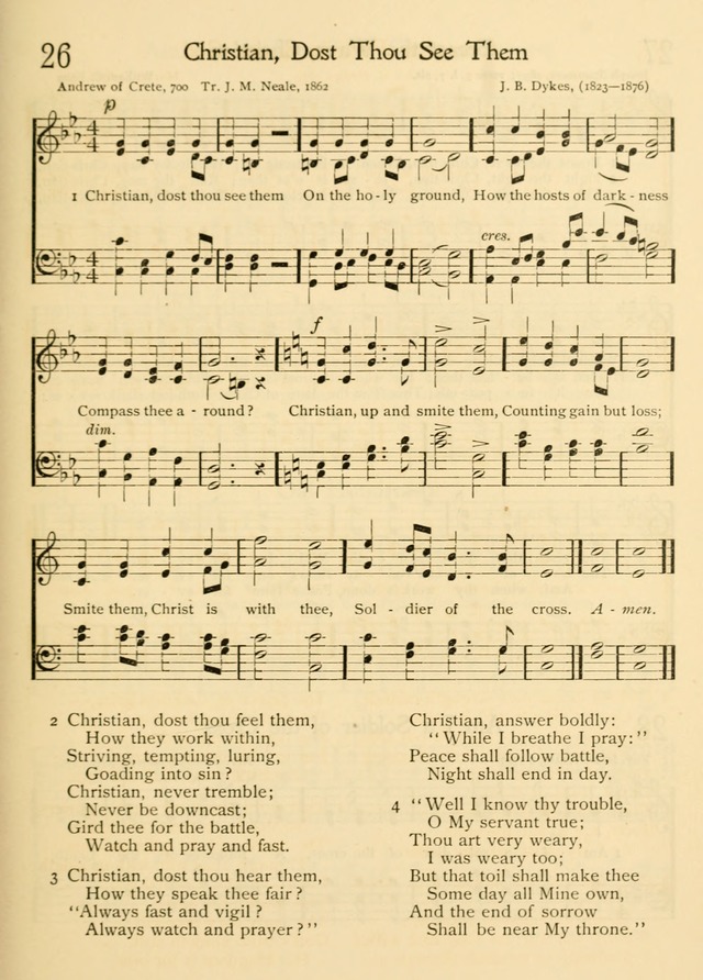 Songs for Christian Soldiers: for the use of the Boys