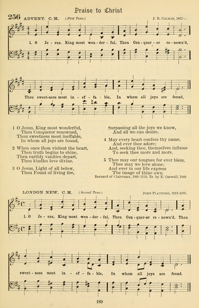 Sursum Corda: a book of praise page 206