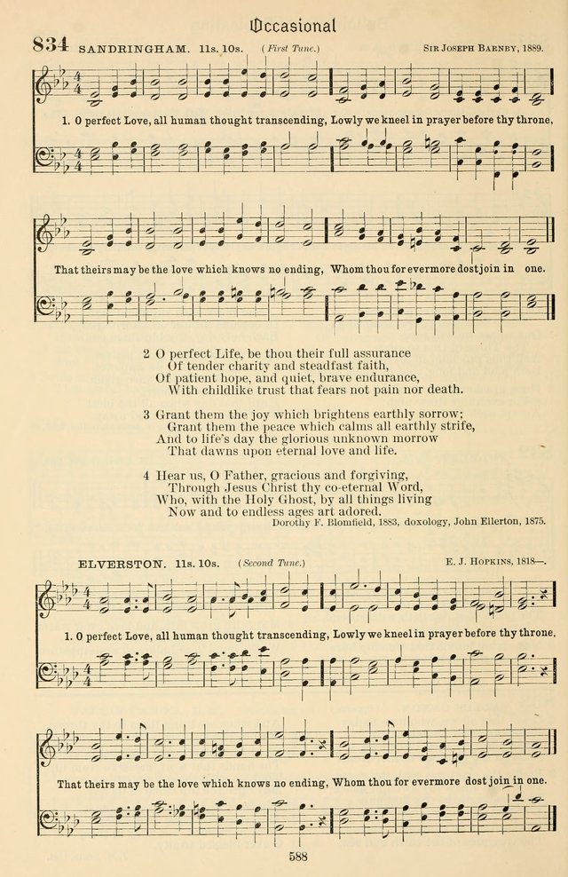 Sursum Corda: a book of praise page 605