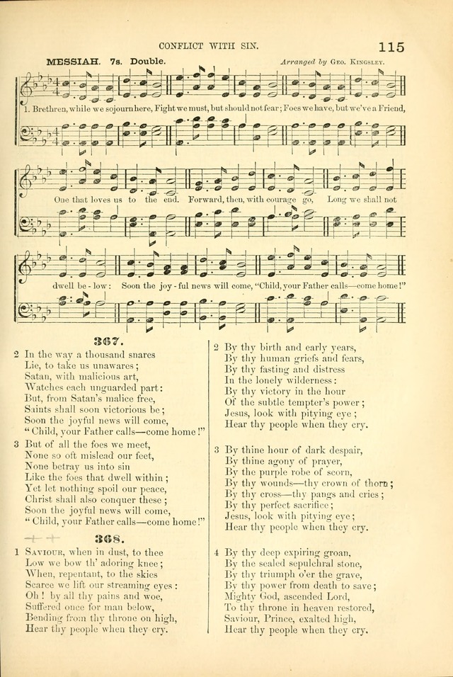 Songs for Christian worship in the Chapel and Family: selected from the "Songs of the church" page 128