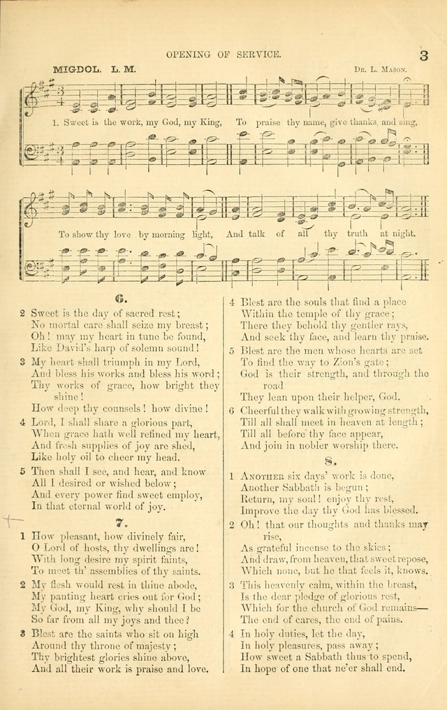 Songs for Christian worship in the Chapel and Family: selected from the "Songs of the church" page 16