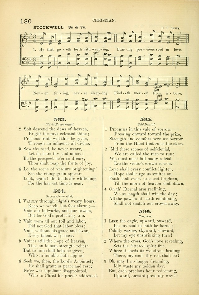 Songs for Christian worship in the Chapel and Family: selected from the "Songs of the church" page 193