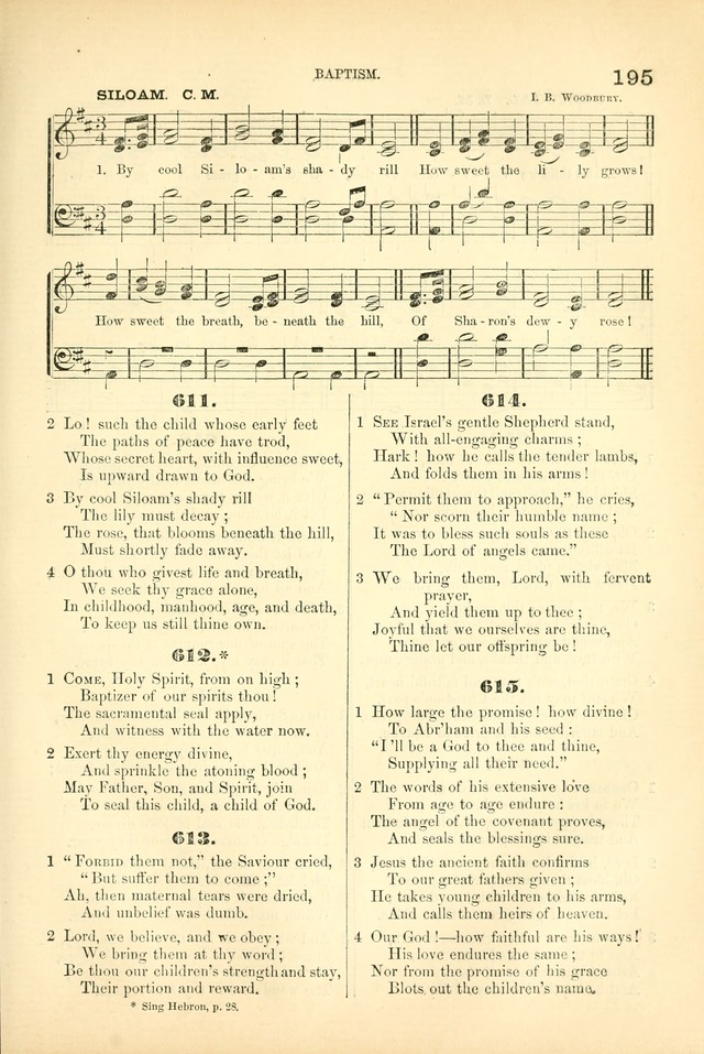 Songs for Christian worship in the Chapel and Family: selected from the "Songs of the church" page 208