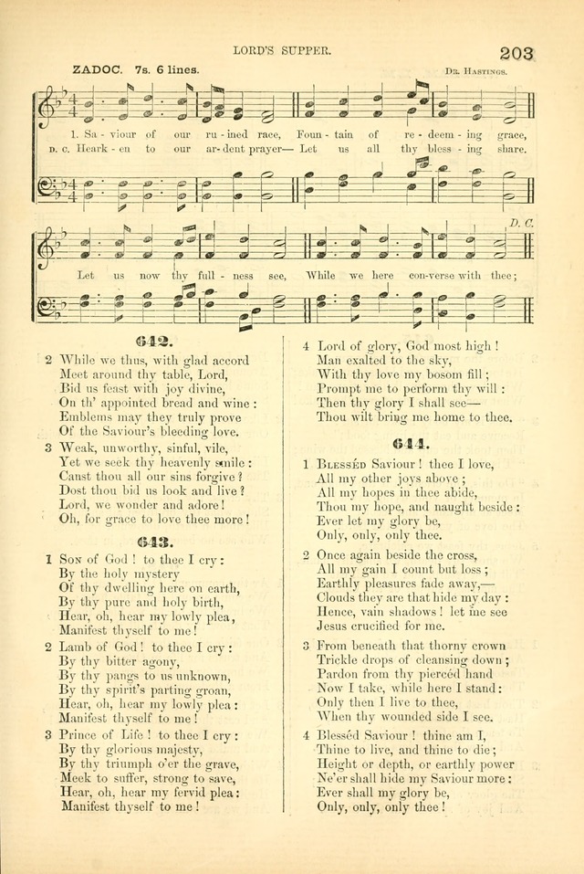 Songs for Christian worship in the Chapel and Family: selected from the "Songs of the church" page 216