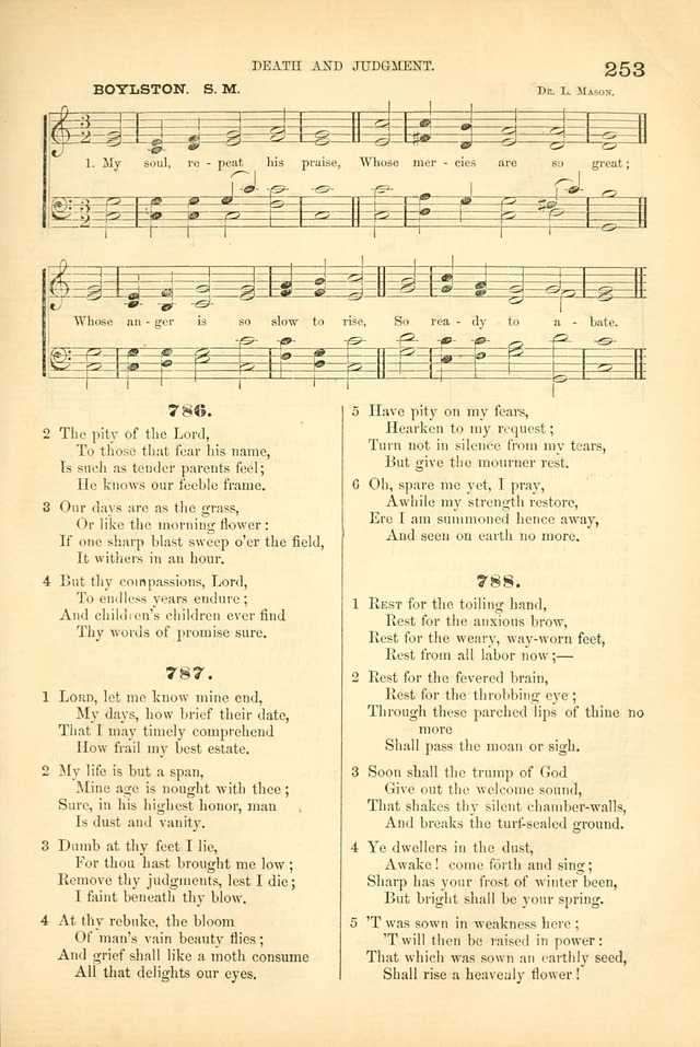 Songs for Christian worship in the Chapel and Family: selected from the "Songs of the church" page 266