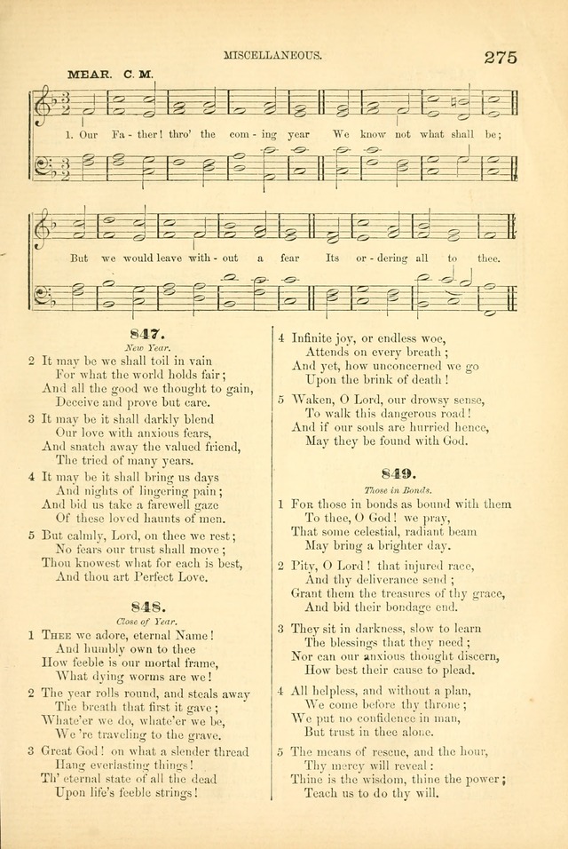 Songs for Christian worship in the Chapel and Family: selected from the "Songs of the church" page 288