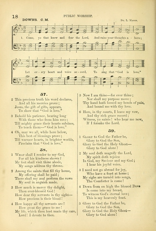 Songs for Christian worship in the Chapel and Family: selected from the "Songs of the church" page 31