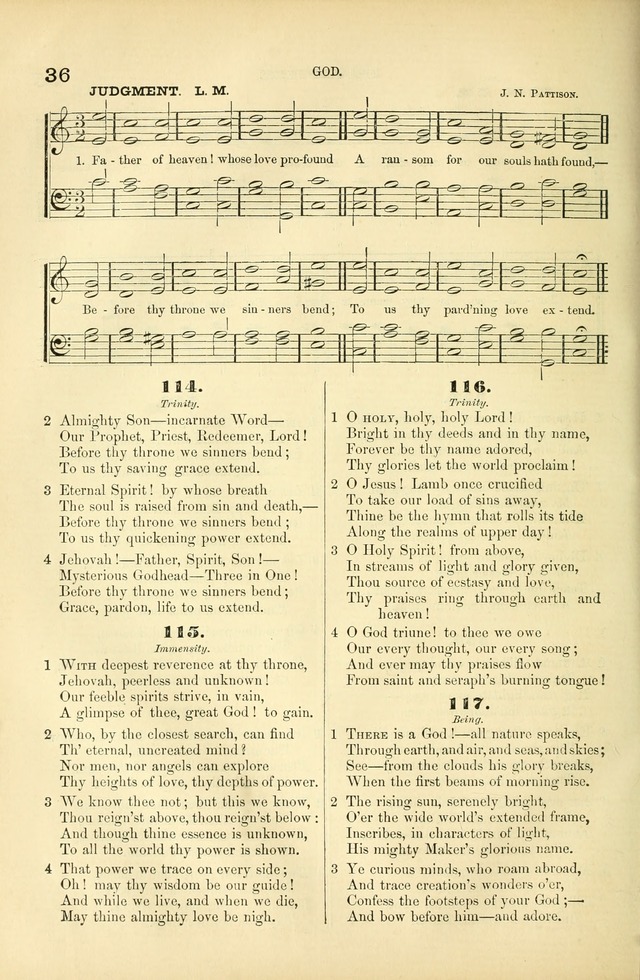 Songs for Christian worship in the Chapel and Family: selected from the "Songs of the church" page 49