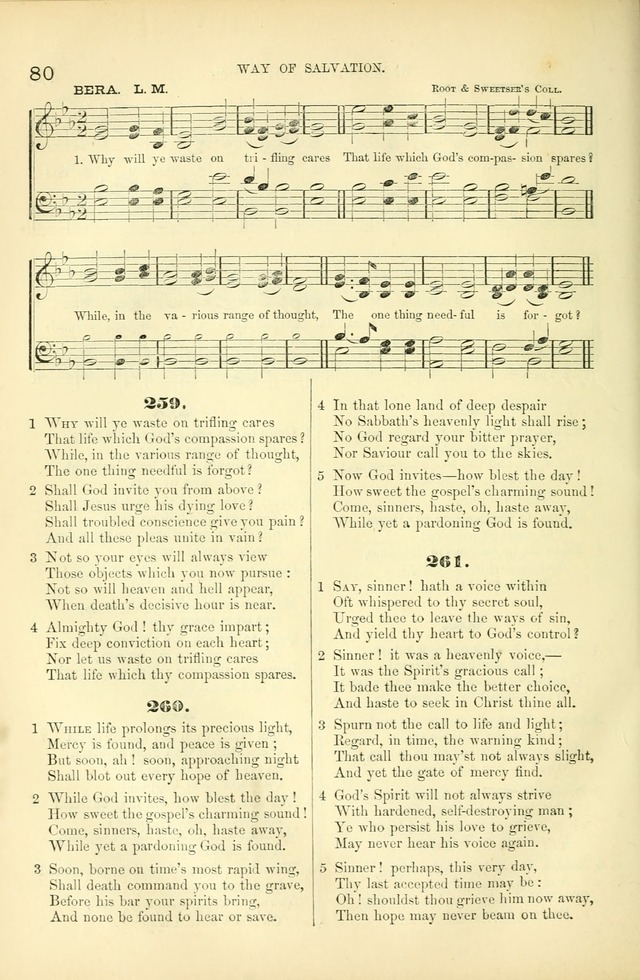Songs for Christian worship in the Chapel and Family: selected from the "Songs of the church" page 93