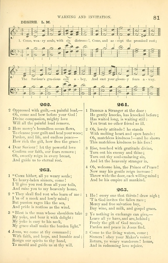 Songs for Christian worship in the Chapel and Family: selected from the "Songs of the church" page 94