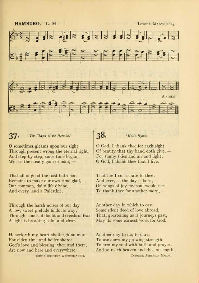 Services for Congregational Worship. The New Hymn and Tune Book page 117