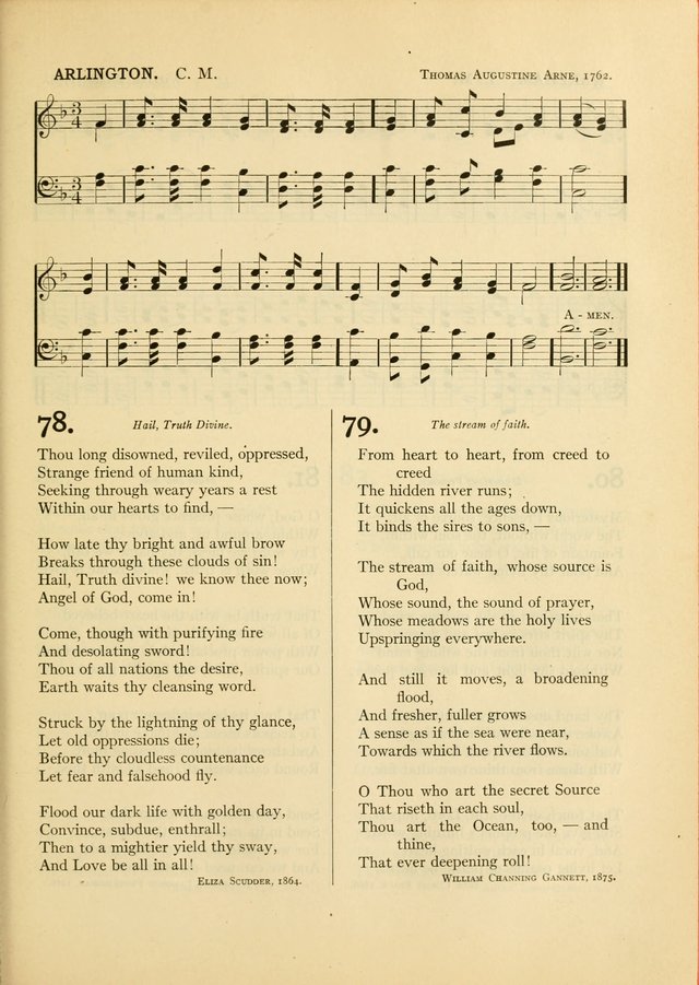 Services for Congregational Worship. The New Hymn and Tune Book page 147