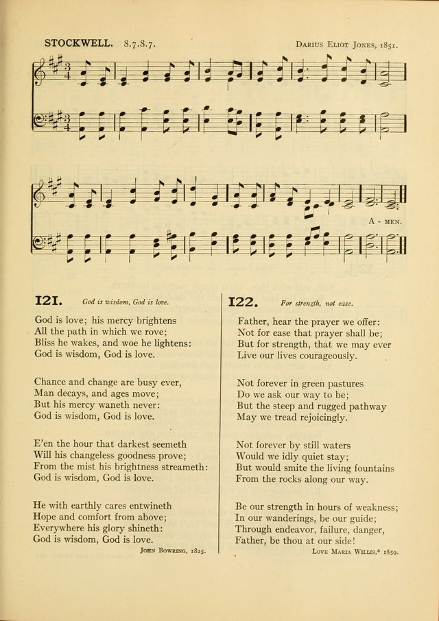 Services for Congregational Worship. The New Hymn and Tune Book page 173