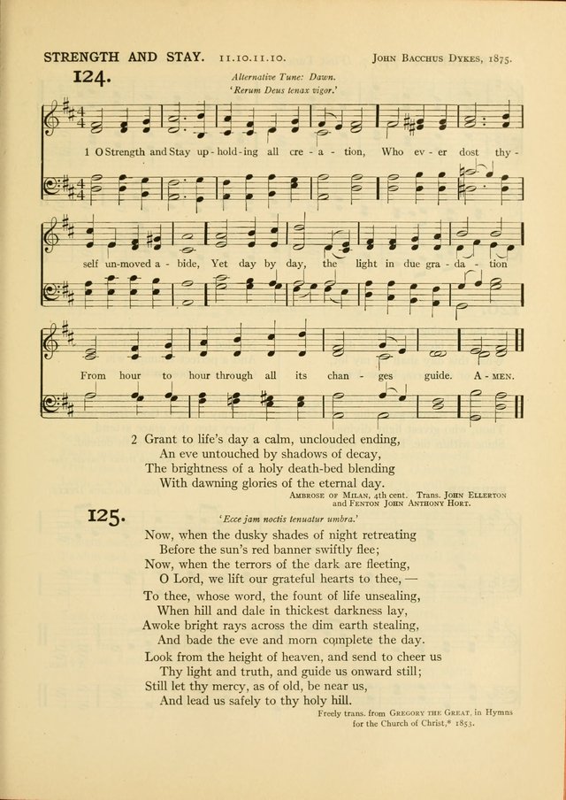 Services for Congregational Worship. The New Hymn and Tune Book page 175