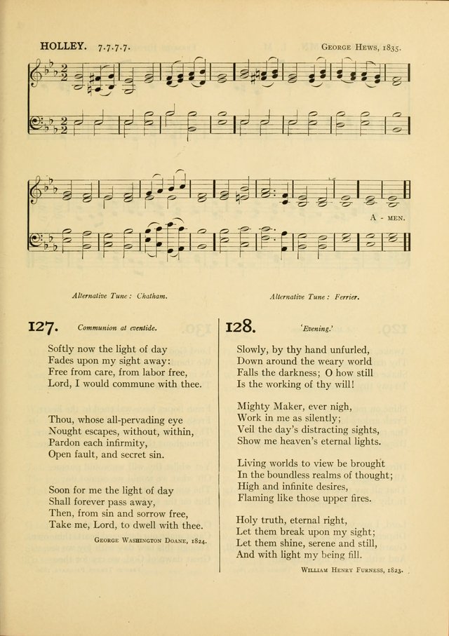 Services for Congregational Worship. The New Hymn and Tune Book page 177