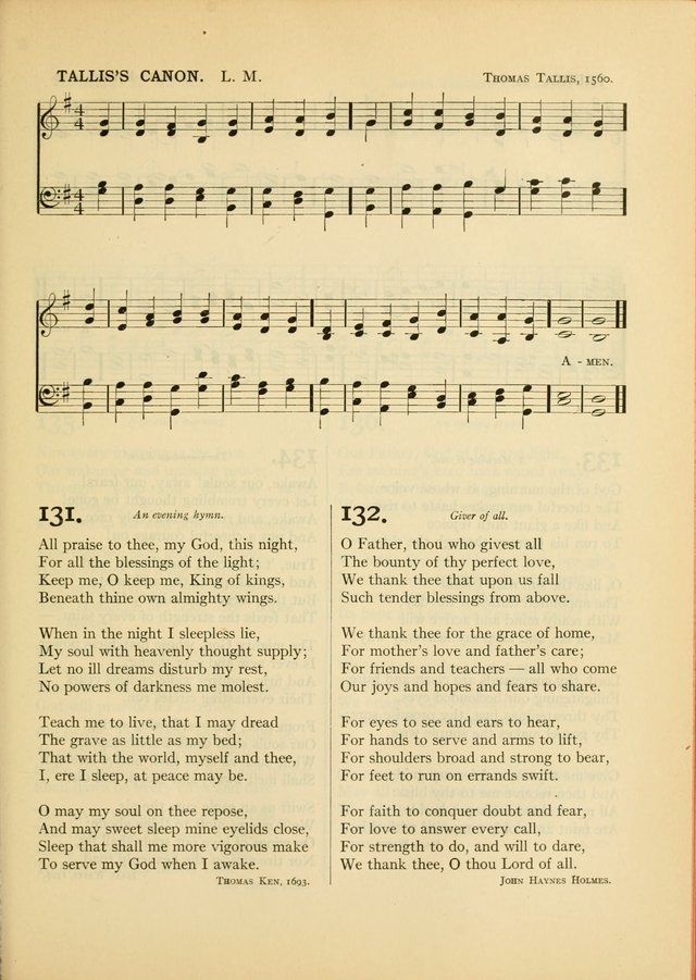 Services for Congregational Worship. The New Hymn and Tune Book page 179