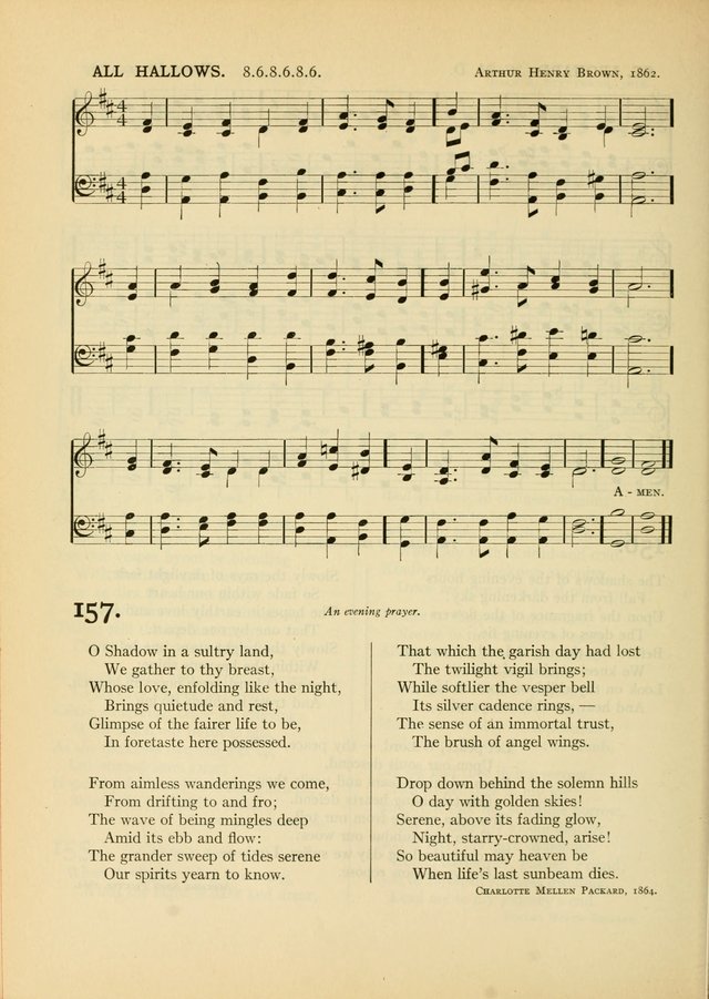 Services for Congregational Worship. The New Hymn and Tune Book page 196