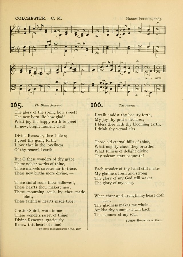 Services for Congregational Worship. The New Hymn and Tune Book page 203