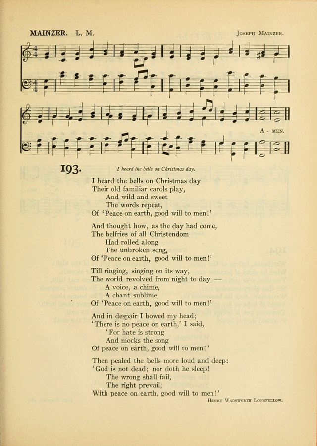 Services for Congregational Worship. The New Hymn and Tune Book page 227