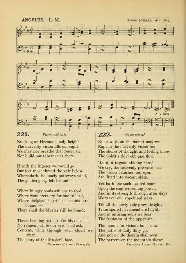 Services for Congregational Worship. The New Hymn and Tune Book page 250