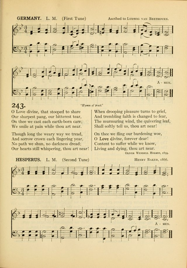 Services for Congregational Worship. The New Hymn and Tune Book page 263