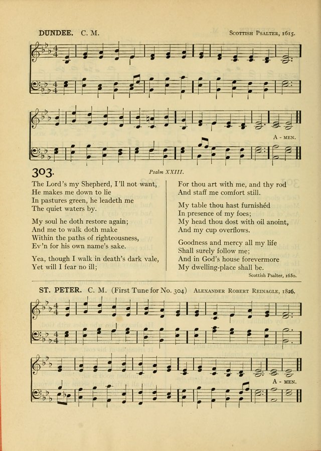 Services for Congregational Worship. The New Hymn and Tune Book page 306
