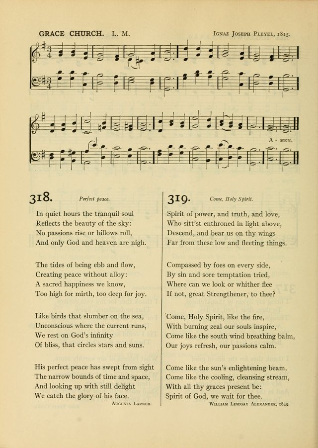 Services for Congregational Worship. The New Hymn and Tune Book page 318