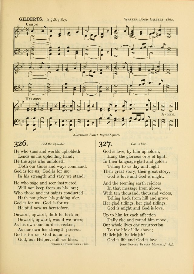 Services for Congregational Worship. The New Hymn and Tune Book page 323