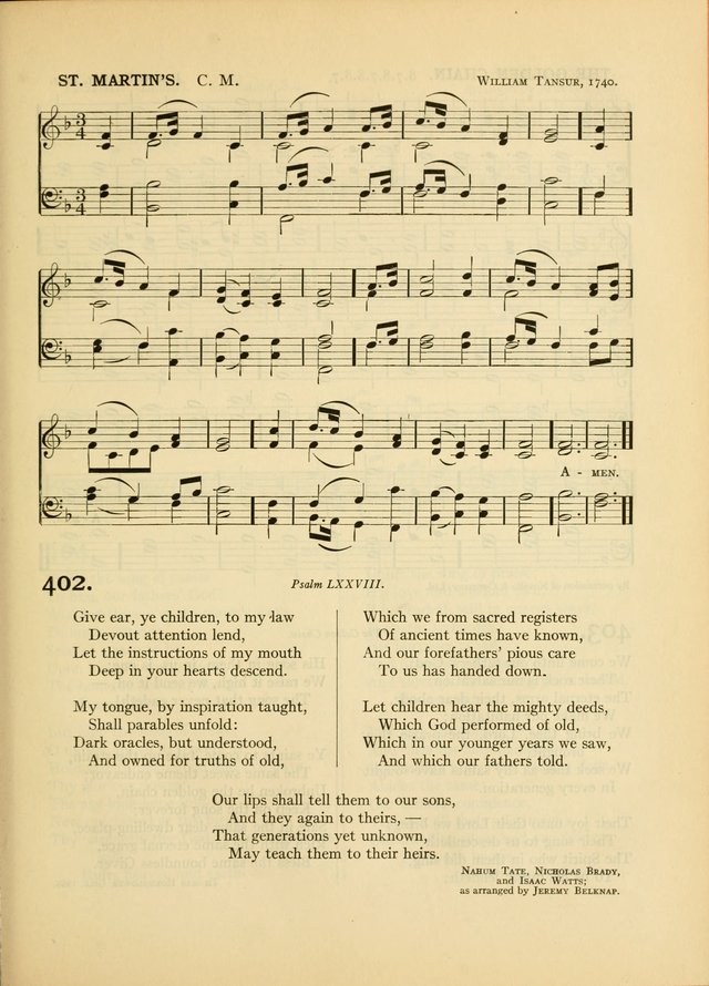 Services for Congregational Worship. The New Hymn and Tune Book page 373