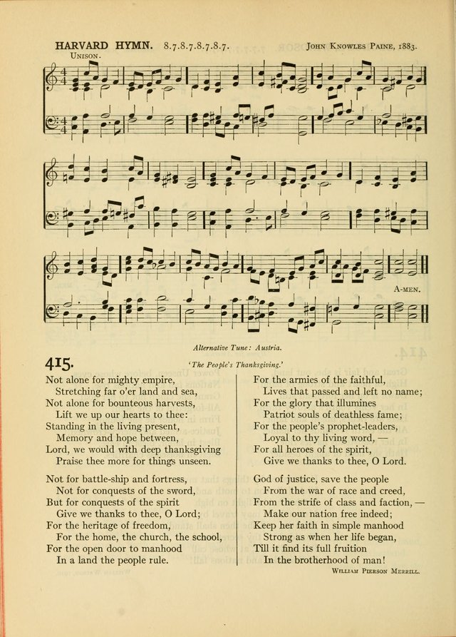 Services for Congregational Worship. The New Hymn and Tune Book page 384