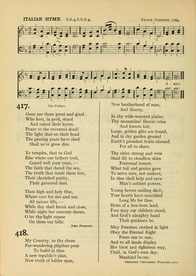 Services for Congregational Worship. The New Hymn and Tune Book page 386