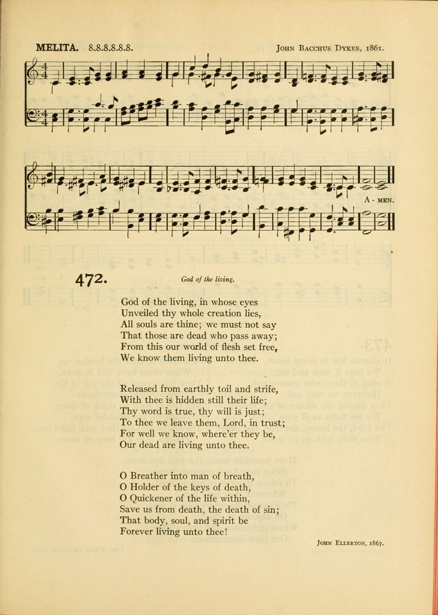 Services for Congregational Worship. The New Hymn and Tune Book page 425