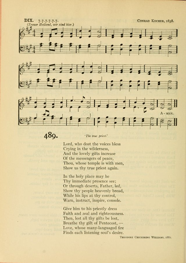 Services for Congregational Worship. The New Hymn and Tune Book page 436