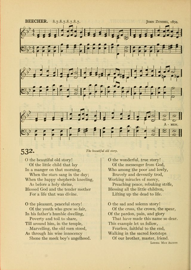 Services for Congregational Worship. The New Hymn and Tune Book page 468