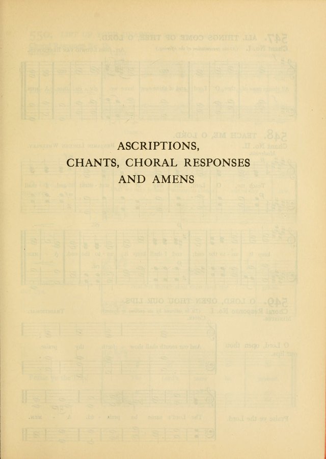 Services for Congregational Worship. The New Hymn and Tune Book page 483