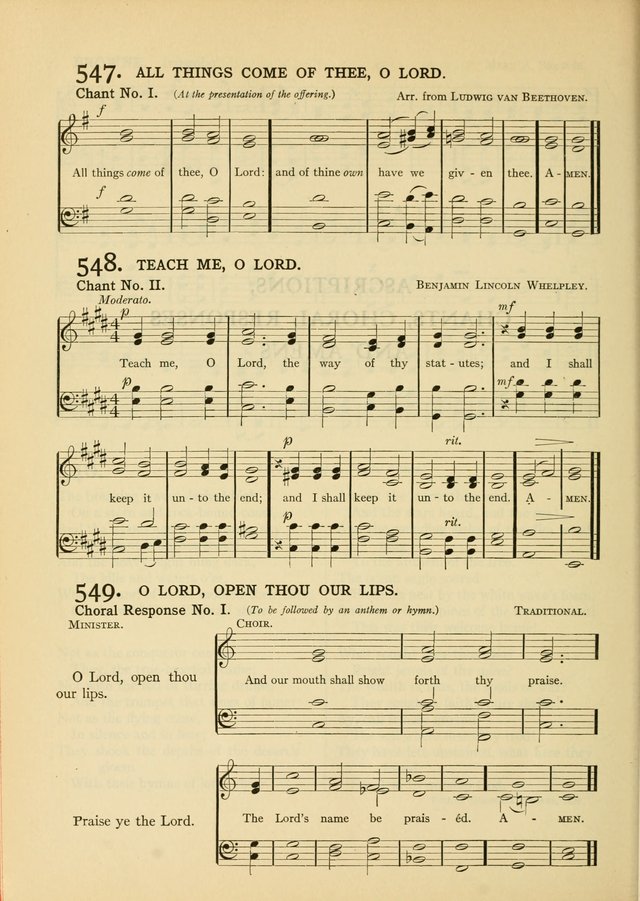Services for Congregational Worship. The New Hymn and Tune Book page 484