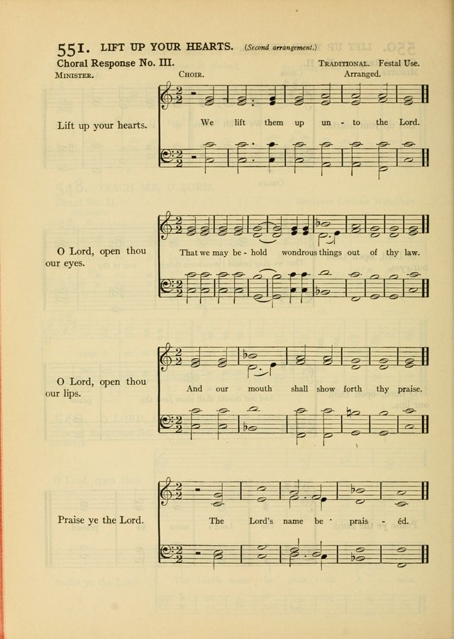 Services for Congregational Worship. The New Hymn and Tune Book page 486