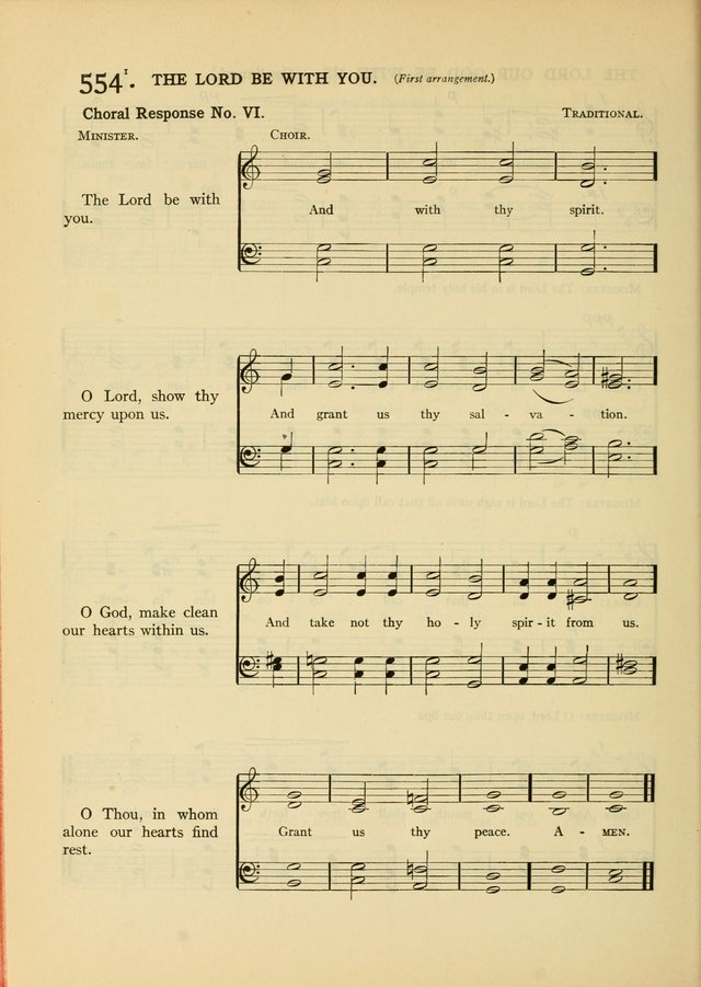 Services for Congregational Worship. The New Hymn and Tune Book page 490