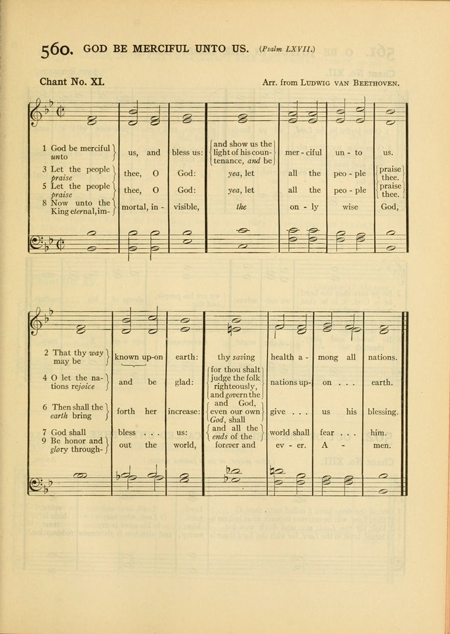 Services for Congregational Worship. The New Hymn and Tune Book page 497
