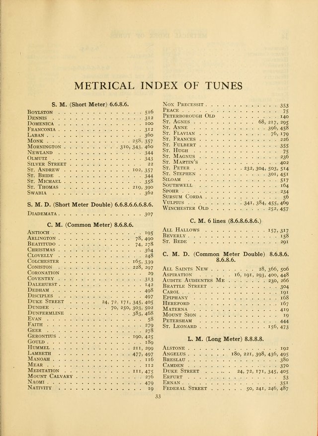 Services for Congregational Worship. The New Hymn and Tune Book page 541